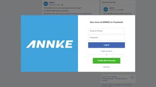 
                            8. Annke - 【Tutorial】How to reset your password if you... | Facebook