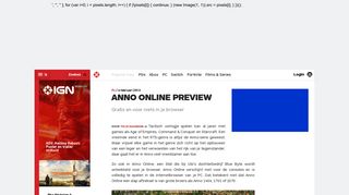 
                            10. Anno Online Preview - Pc - IGN Benelux