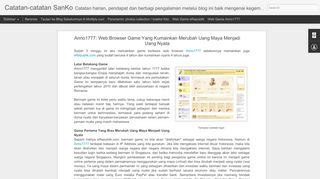 
                            12. Anno1777: Web Browser Game Yang Kumainkan Merubah Uang ...