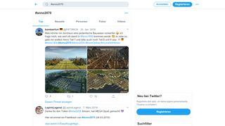 
                            12. #anno2070 hashtag on Twitter