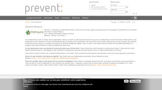 
                            11. Annonce Mensura | Prevent.be