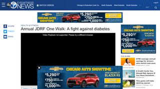 
                            12. Annual JDRF One Walk: A fight against diabetes | abc7chicago.com