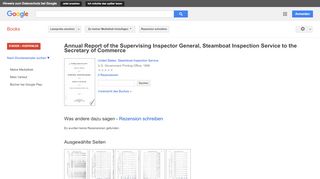 
                            12. Annual Report of the Supervising Inspector General, Steamboat ...