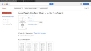
                            6. Annual Report of the Town Officers ... and the Town Records - Google Books-Ergebnisseite