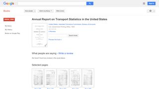 
                            9. Annual Report on Transport Statistics in the United States