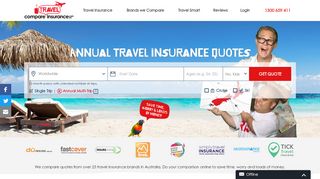 
                            9. Annual Travel Insurance | Compare Multi-trip Quotes & Save!