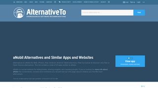 
                            12. aNobii Alternatives and Similar Apps and Websites - AlternativeTo.net