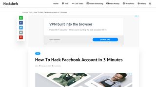 
                            11. Anomor - How To Hack a Facebook Account in 3 Minutes - Hackchefs