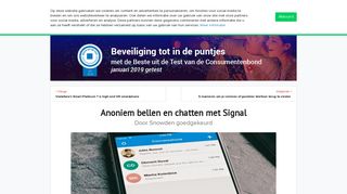 
                            4. Anoniem bellen en chatten met Signal | Computer Idee