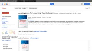 
                            12. Anreizsysteme für Leadership-Organisationen: Employer Branding und ...