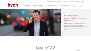 
                            2. Anrufmanagement - byon GmbH
