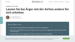 
                            6. Anschlussflug verpasst? Fluggastrechte-Portale im Vergleich ...