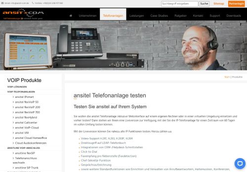
                            8. ansitel Telefonanlage testen - ansit-com GmbH