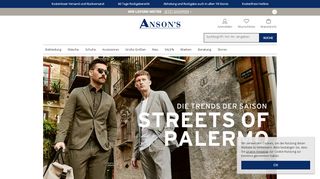 
                            10. ANSON'S: Herrenausstatter Online Shop | FASHION ID Online Shop