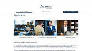 
                            3. ANSON'S Karriere