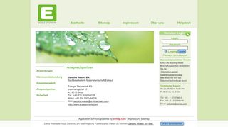 
                            8. Ansprechpartner - e-steiermark.vemap.com - Steweag-Steg ePurchasing