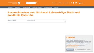 
                            8. Ansprechpartner - Handwerkskammer Karlsruhe