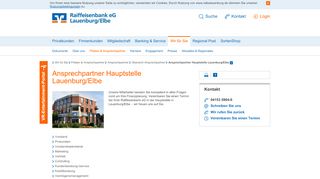 
                            9. Ansprechpartner Hauptstelle Lauenburg/Elbe - Raiffeisenbank eG ...