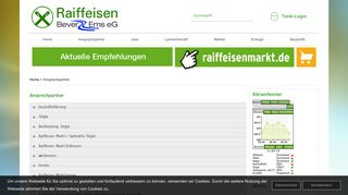 
                            12. Ansprechpartner - Raiffeisen Bever Ems eG