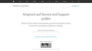 
                            7. Anspruch auf Service und Support prüfen – Apple Support