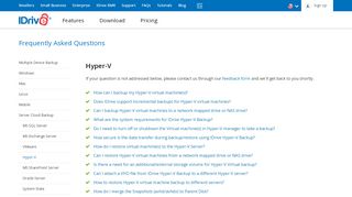 
                            12. Answers for frequently asked questions on Hyper-V backup – IDrive®