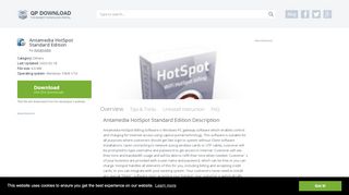 
                            9. Antamedia HotSpot Standard Edition Free Download for Windows 10 ...