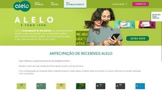 
                            3. Antecipação de Recebíveis – Meu Estabelecimento Alelo