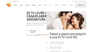 
                            10. Antena Oi TV Livre HD - Planos de TV por assinatura