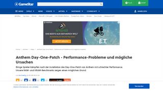 
                            1. Anthem: Berichte über Performance-Probleme und der ... - GameStar