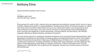 
                            13. Anthony Elms - ICA Philadelphia