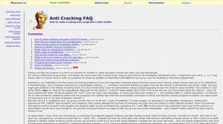 
                            11. Anti Cracking FAQ - Richey's DELPHI-BOX