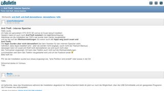 
                            7. Anti Theft - interner Speicher - Avast Forum Deutschland powered ...