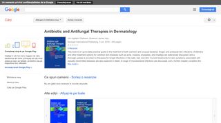 
                            7. Antibiotic and Antifungal Therapies in Dermatology