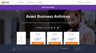 
                            7. Antivirus per le piccole aziende | Avast Business