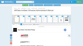 
                            9. ANTLABS INNGATE 3 M-SERIES ADMINISTRATOR'S ...