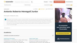 
                            13. Antonio Roberto Menegoli Junior | Escavador