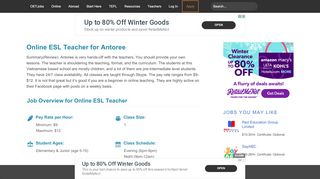 
                            8. Antoree - Jobs, Reviews, and Tips! - OET Jobs