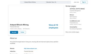 
                            12. Antpool Bitcoin Mining | LinkedIn