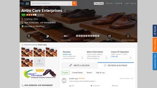 
                            6. Antro Care Enterprises, Aminjikarai - Antro Care Enterpries - Shoe ...