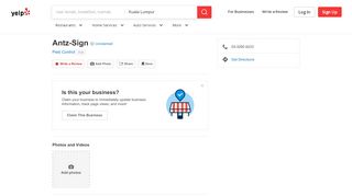
                            10. Antz-Sign - Pest Control - No. 17, Lintang Sungei Keramat ...