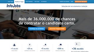 
                            8. Anunciar Vagas de Emprego GRÁTIS | Infojobs