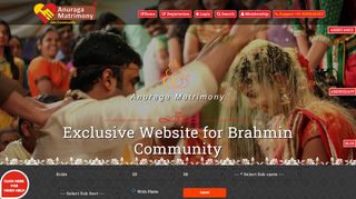 
                            10. Anuragamatrimony.com - Exclusive Matimonial Website for Brahmin ...