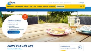 
                            5. ANWB Visa Gold Card | Extra bestedingslimiet & extra kaart!