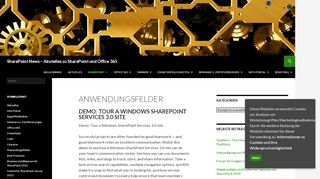 
                            7. Anwendungsfelder | SharePoint News – Akutelles zu SharePoint und ...