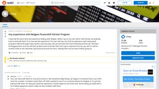 
                            10. Any experience with Netgear Powershift Partner Program : msp - Reddit