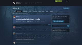 
                            9. Any Good Nude Male Mods? :: Fallout 4 General Discussions