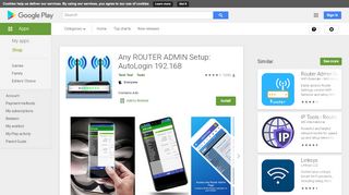 
                            2. Any Router AutoLogin Admin 192.168 - Apps on Google Play