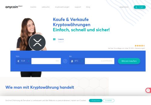 
                            2. Anycoin Direct: Kaufe, Verkaufe und Trade Bitcoin und andere ...