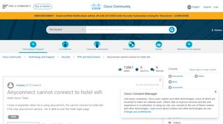 
                            7. Anyconnect cannot connect to hotel wifi... - Cisco Community