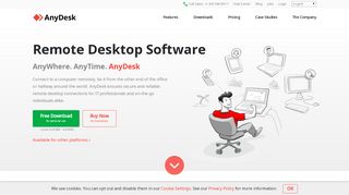 
                            8. AnyDesk: The Fast Remote Desktop Application